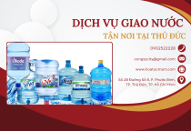 Dịch Vụ Giao Nước Tận Nơi Tại Thủ Đức