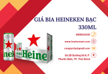 Giá Bia Heineken Bạc 330ml - Cập Nhật Mới Nhất 2025