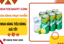 Mua sắm hàng tiêu dùng giá tốt cùng cửa hàng trực tuyến Hỏa Tốc Mart