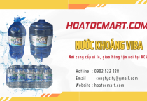 Nơi cung cấp sỉ lẻ nước khoáng Viba đóng chai, đóng bình giao hàng tận nơi tại HCM
