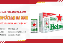 Top các loại bia ngon được yêu thích nhất hiện nay 