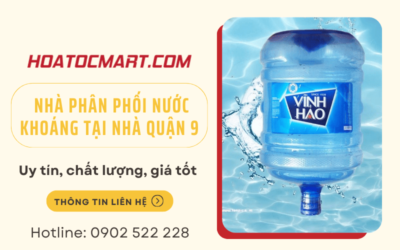 phân phối nước khoáng tại nhà 