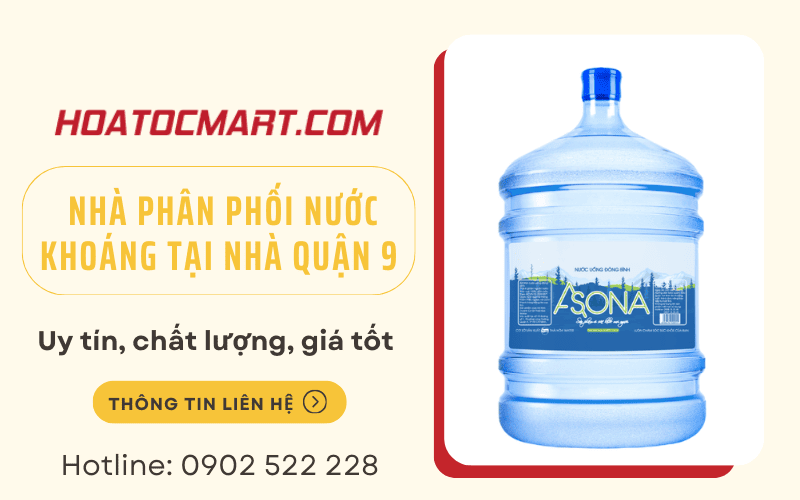 phân phối nước khoáng tại nhà