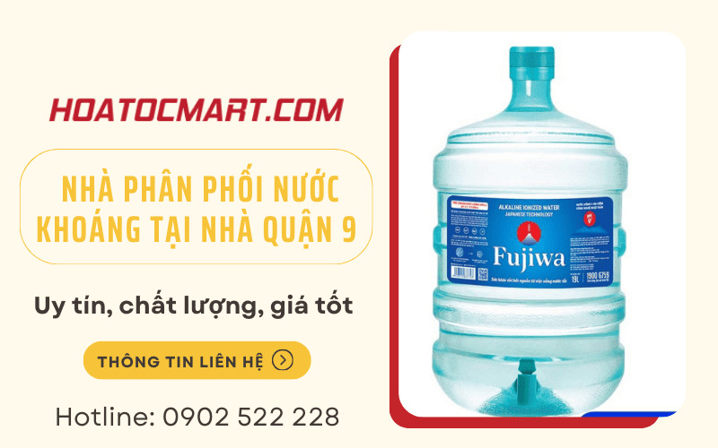 phân phối nước khoáng tại nhà