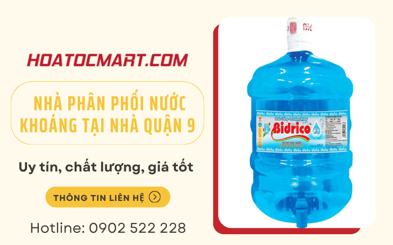 phân phối nước khoáng tại nhà