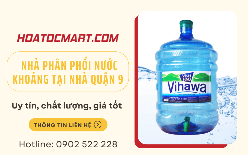 phân phối nước khoáng tại nhà