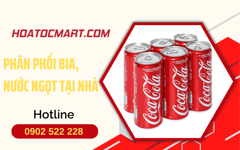 Phân phối bia, nước ngọt tại nhà