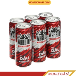 lon nước tăng lực Warrior hương dâu 325ml