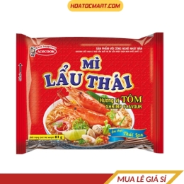 MÌ LẨU THÁI hương vị tôm 81gr Acecook 30 gói