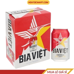 Bia Việt 4.3% ABV Lon 330ml