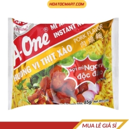 Thùng 30 gói mì A-One thịt xào 85g