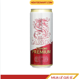 Bia Sài Gòn Export Premium 330ml - Hỏa Tốc Mart