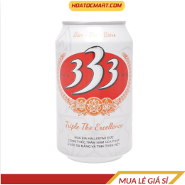 Bia 333 lon 330ml - Hỏa Tốc Mart