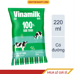Sữa Vinamilk Bịch 220ml - Hỏa Tốc Mart
