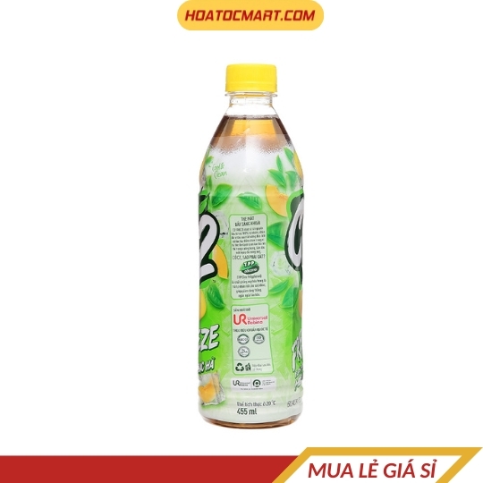 Trà đen dưa lưới bạc hà C2 Freeze 455ml