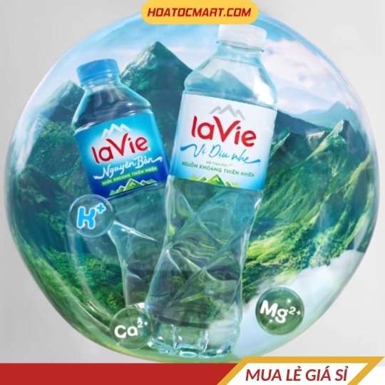 Chai nước khoáng La Vie 500ml