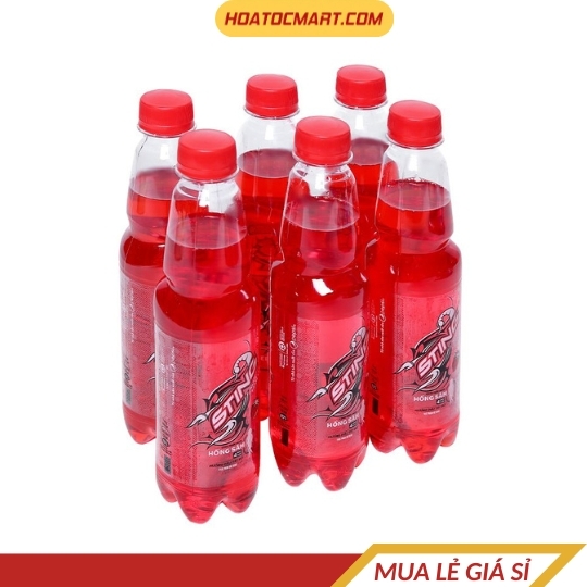 Chai nước tăng lực Sting hương dâu 330ml