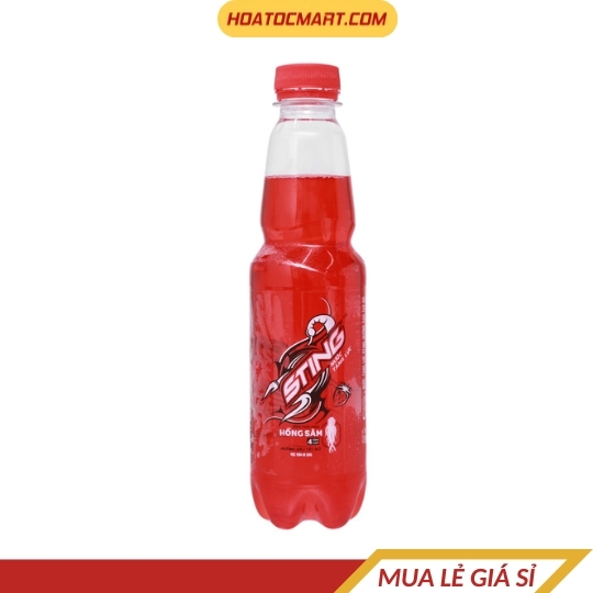 Chai nước tăng lực Sting hương dâu 330ml