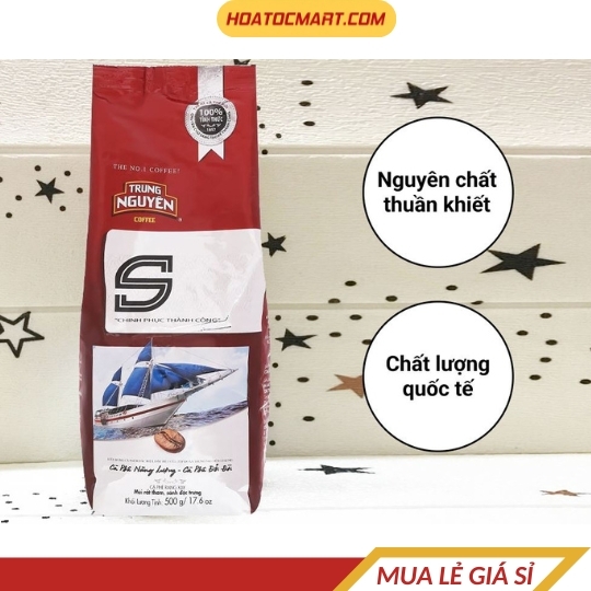 Cà phê Trung Nguyên S chinh phục thành công 500g