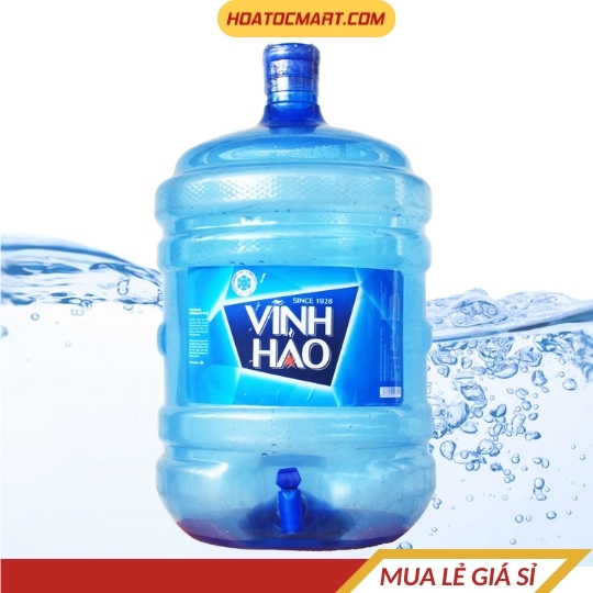 Nước Khoáng Vĩnh Hảo 20L Bình Úp