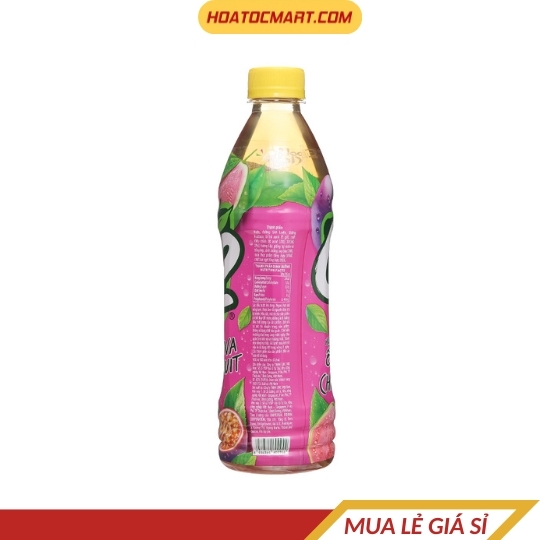 Trà xanh C2 ổi hồng chanh dây 455ml