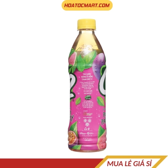 Trà xanh C2 ổi hồng chanh dây 455ml