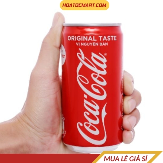 Nước Ngọt Coca Cola Vị Nguyên Bản Lon