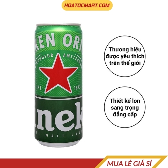 Bia Heineken Sleek 330ml