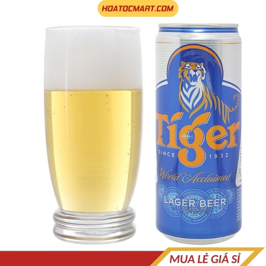 Bia Tiger Sleek 5% ABV