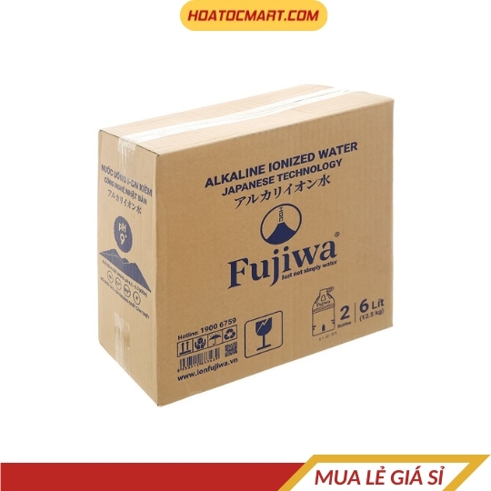 Thùng Nước Fujiwa 6L (2 bình/thùng)
