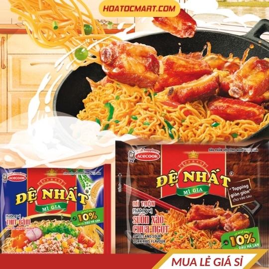 MÌ ĐỆ NHẤT mì gia hương vị thịt bằm 83gr