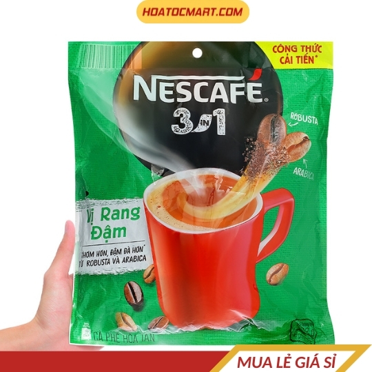 Cà phê sữa NesCafé 3 in 1 đậm vị cà phê 782g