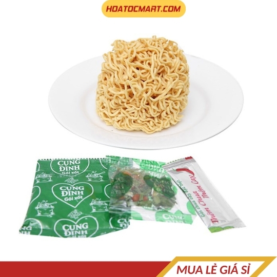 Thùng 24 ly mì khoai tây Cung Đình lẩu tôm chua cay 65g
