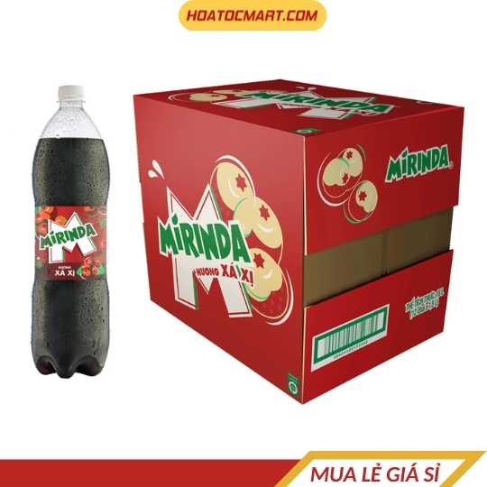 Chai nước ngọt Mirinda hương xá xị 1.5 lít