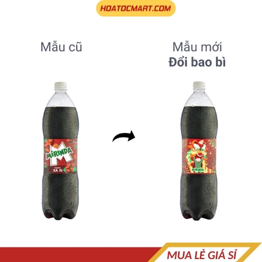 Chai nước ngọt Mirinda hương xá xị 1.5 lít