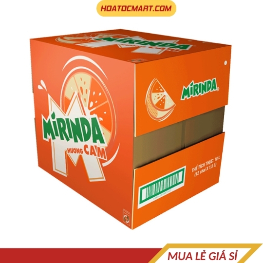 Nước ngọt Mirinda hương cam chai 1.5 lít