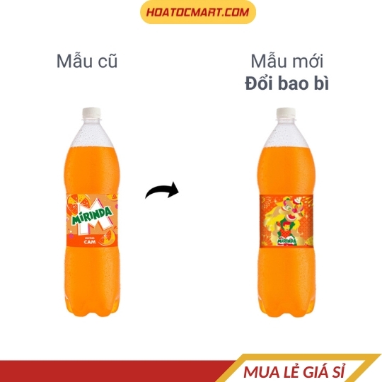 Nước ngọt Mirinda hương cam chai 1.5 lít