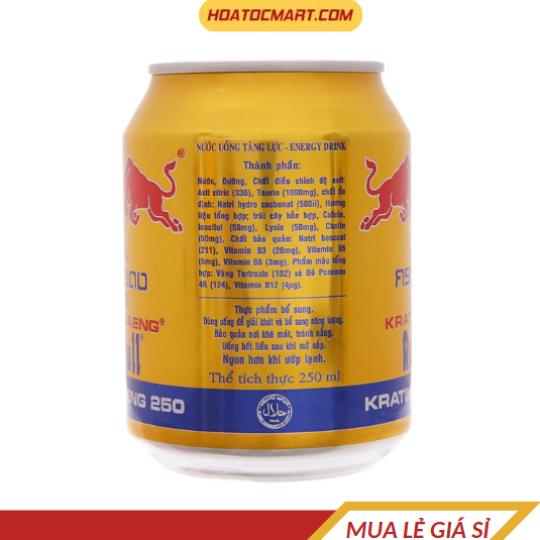 Nước tăng lực Redbull 250ml - Hỏa Tốc Mart