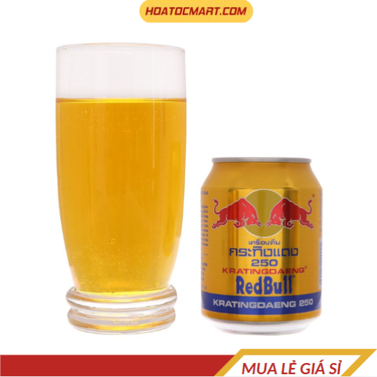 Nước tăng lực Redbull 250ml - Hỏa Tốc Mart