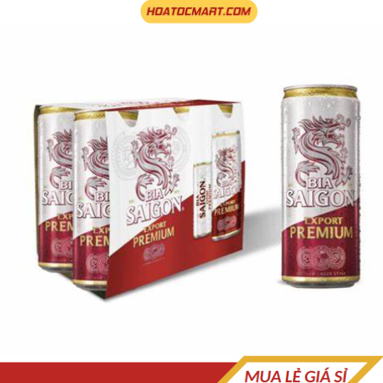 Bia Sài Gòn Export Premium 330ml - Hỏa Tốc Mart