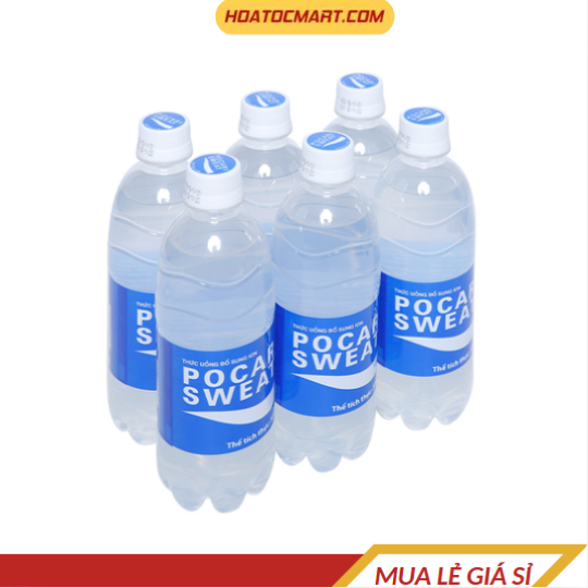 Nước khoáng i-on Pocari Sweat chai 500ml - Hỏa Tốc Mart