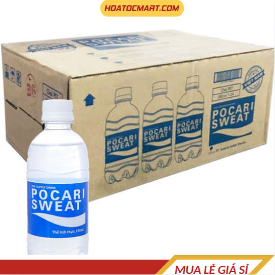 Nước khoáng i-on Pocari Sweat chai 500ml - Hỏa Tốc Mart