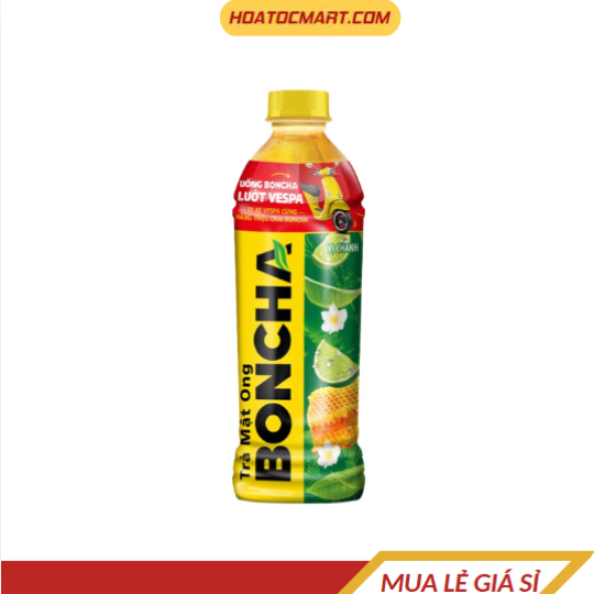 Trà Mật Ong Boncha  450ml - Hóa Tốc Mart