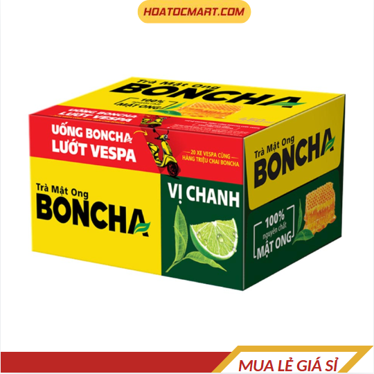 Trà Mật Ong Boncha  450ml - Hóa Tốc Mart