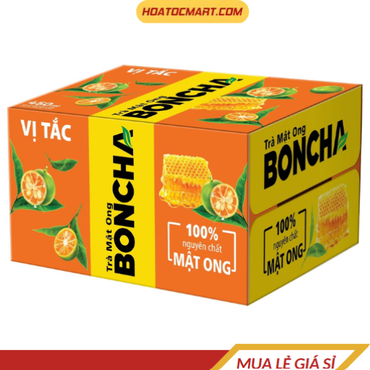 Trà Mật Ong Boncha  450ml - Hóa Tốc Mart