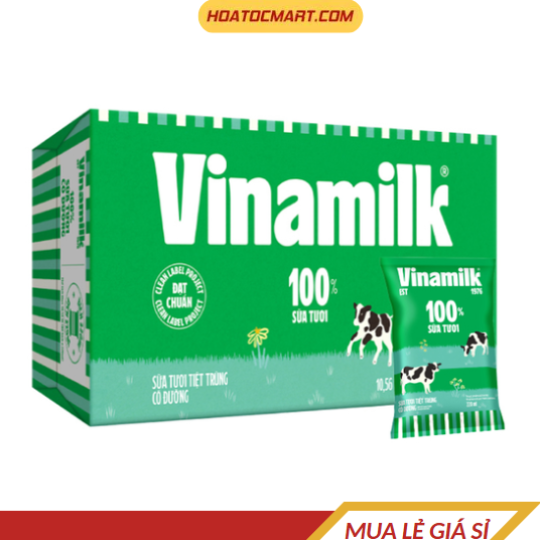 Sữa Vinamilk Bịch 220ml - Hỏa Tốc Mart