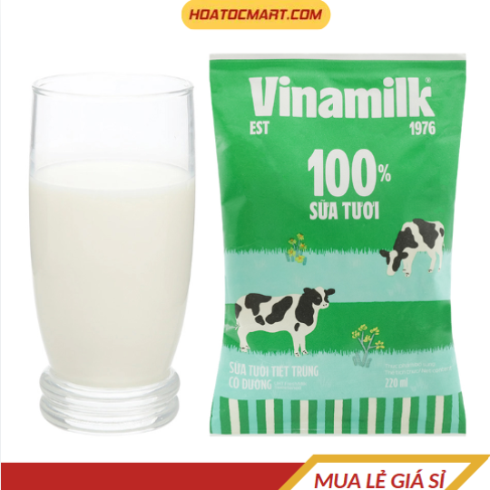 Sữa Vinamilk Bịch 220ml - Hỏa Tốc Mart