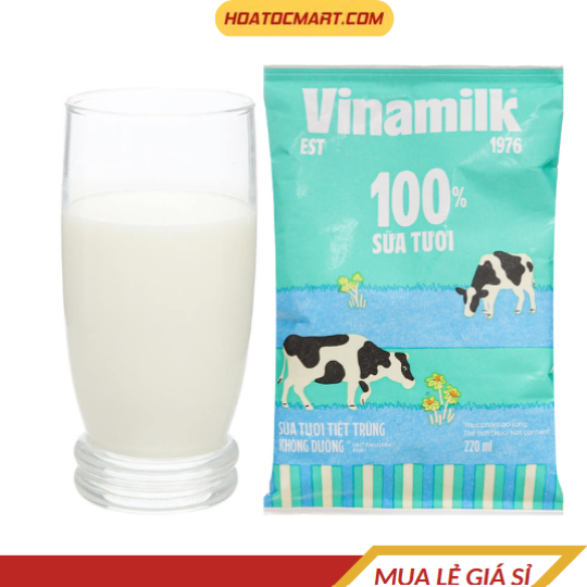 Sữa Vinamilk Bịch 220ml - Hỏa Tốc Mart