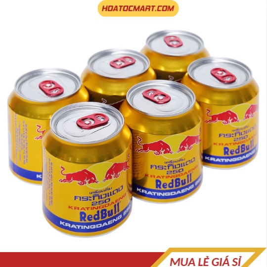 Nước tăng lực Redbull 250ml - Hỏa Tốc Mart