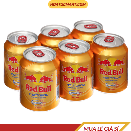 Nước tăng lực Redbull Thái kẽm và vitamin 250ml - Hỏa Tốc Mart